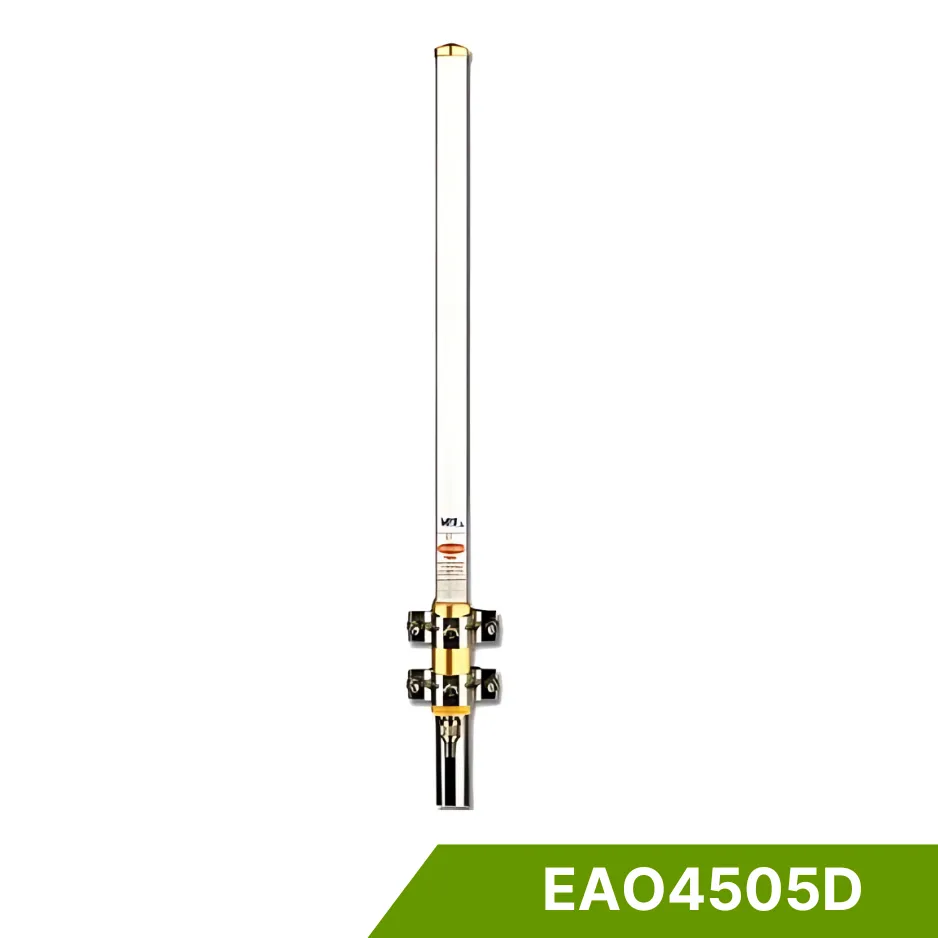 TXAB-400-70 UHF Base Antenna – 6.5 DB Gain, 400-470 MHz, Fiberglass (White)
