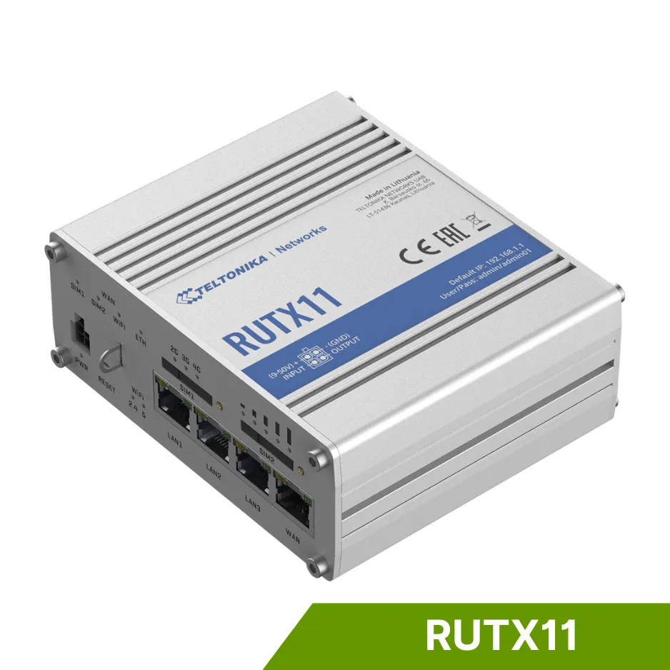 Teltonika RUTX11 - Advanced LTE Router | Elevate Wireless